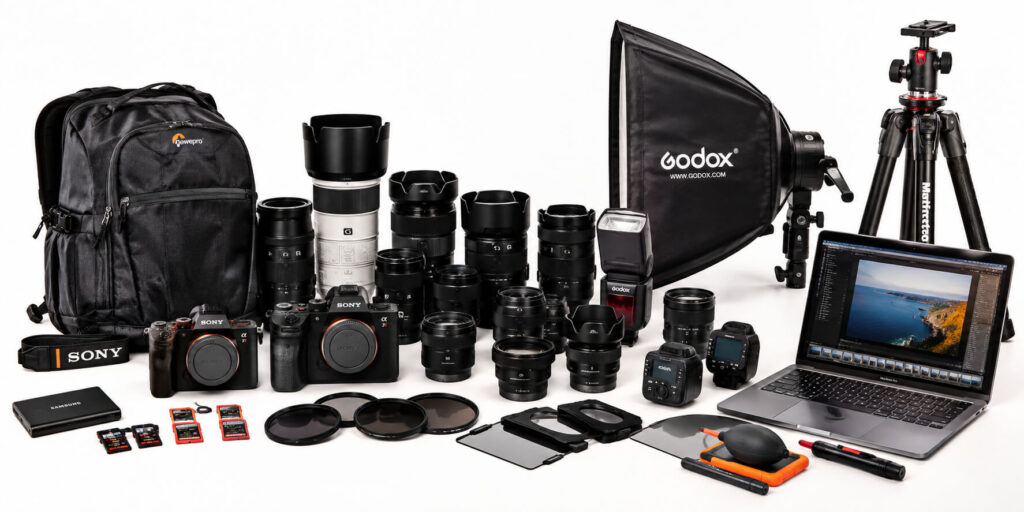 Equipo fotográfico profesional: guía completa para elegir cámara, objetivos y accesorios
